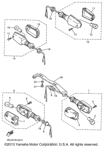 XJ600SHC Поворотники