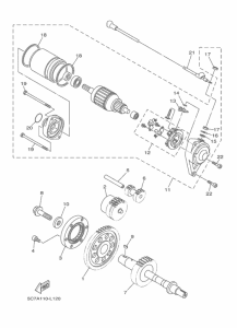 XV1900CU Стартер