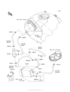 KLE650 Fuel Evaporative System (Ca)