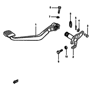 GS550 Передний суппорт