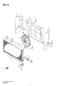 AN400 (ABS) Радиатор