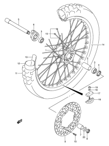 DR-Z400 Transom + tube