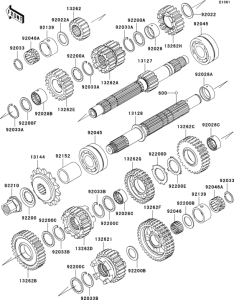 ZR750 Трансмиссия