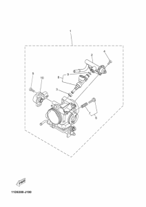 XT660Z (ABS) Масляный насос