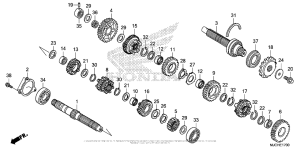CBR600RR (ABS) Трансмиссия