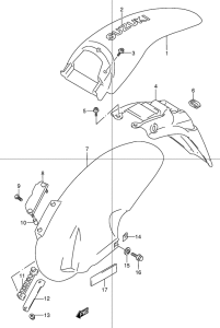 TR50 Заднее крыло
