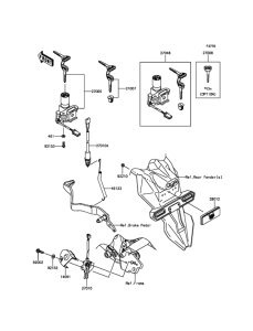 KLX150 Замок зажигания