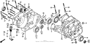CR125R Crankcase 81-82