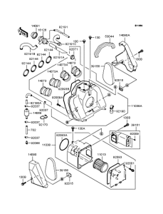 ZR400 Воздушный фильтр