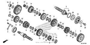 NC700X Трансмиссия 1
