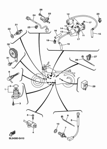 XVS950XR-A (ABS) エレクトリカル 1