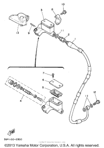  Главный тормозной цилиндр
