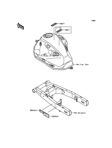 ZR800 Лейбл предостережения