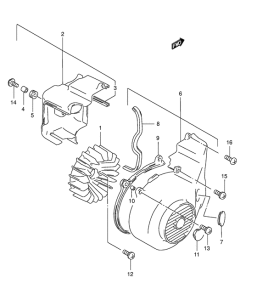 AN125 Вентилятор охлаждения