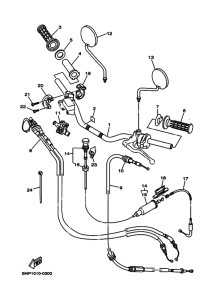 XT225WE ｽﾃｱﾘﾝｸﾞﾊﾝﾄﾞﾙ. ｹｰﾌﾞﾙ