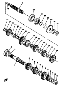 SR500 Трансмиссия