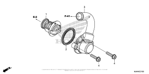 CB500X (ABS) Термостат