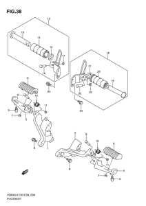 VZ800 Подножки