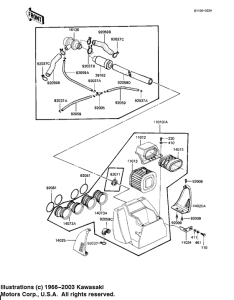 KZ1100 Воздухоочиститель