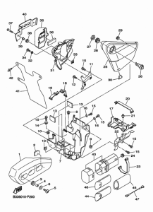 XVS950CU サイドカバ-
