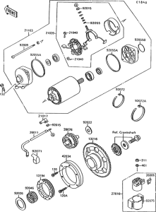 VN1500 Стартер