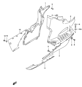 AY50 Side leg shield