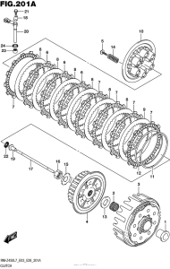 RM-Z450 Сцепление