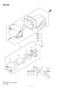  Tail Lamp (Dr650Sel3 E28)