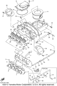 FZS1000N Впускная система