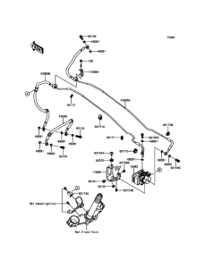 ZR800 Тормозные трубки