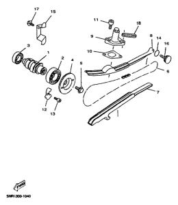 YP150D Camshaft. chain
