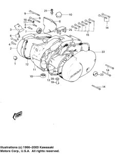 KM100 Крышки двигателя