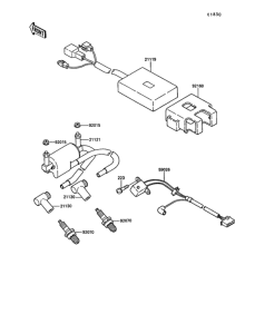 KR250 Система зажигания