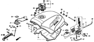  Топливный бак