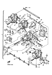 XJ600S Carburetor assy