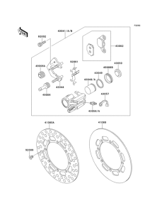  Передние тормоза