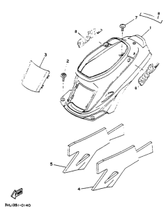 CW50 Side cover  /  oil tank