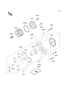  Масляный насос