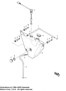 KE175 Бак масляный