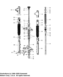 A1 Вилка передней оси