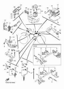 WR450F WR450FE Equipo electrico