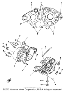IT175G Картер двигателя