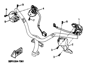 YQ50 Handle switch. lever