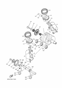 YZF-R3A Crankshaft & piston