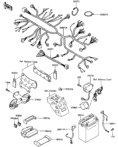 ZX600 Электрика