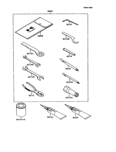 KMX125 Owner`s tools