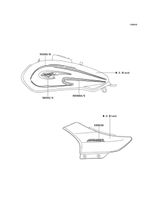 BN125 Наклейки