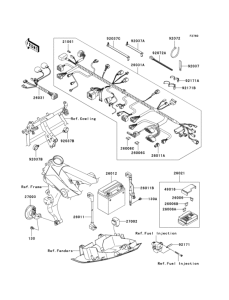 ZR750 Электрика