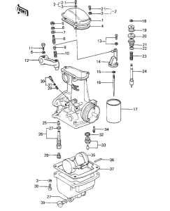 KZ1000 Детали карбюратора