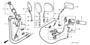 GL1500C Switch / cable